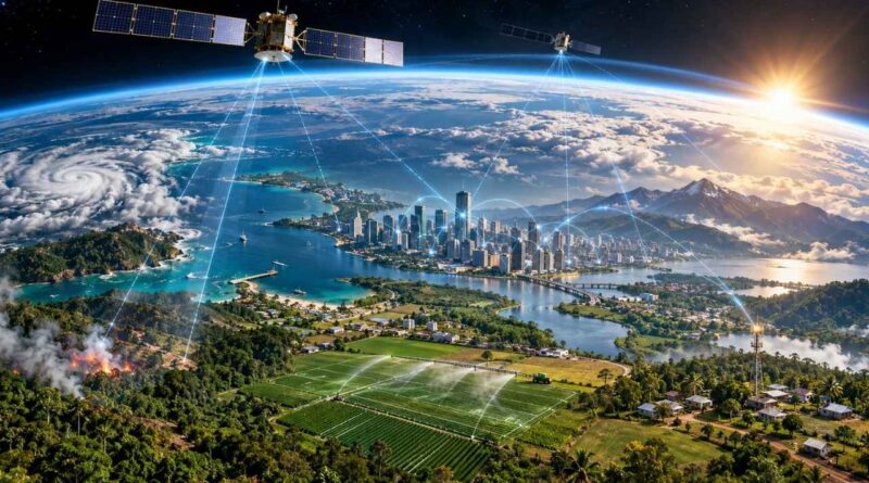 technologies spatiales applications terrestres
