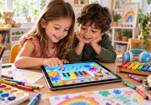 applications de musique et d’arts pour enfants
